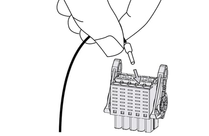 insert wire